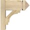 Ekena Millwork Merced Arts & Crafts Rough Sawn Outlooker, Douglas Fir, 6"W x 12"D x 12"H OUT06X12X12MRC03RDF - alternate 4